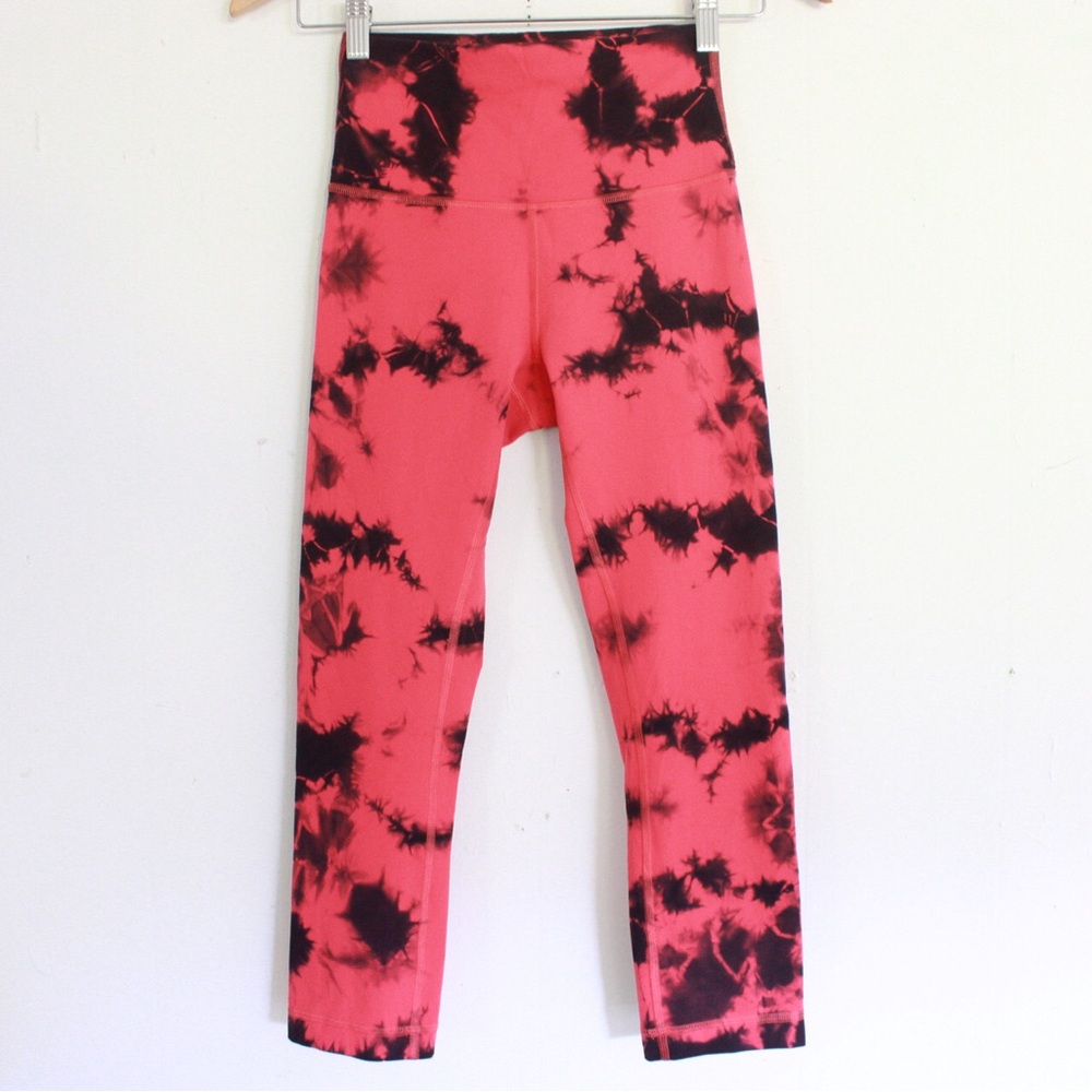 Lululemon Wunder Train High Rise Tie Dye Leggings - Picture 2 of 8